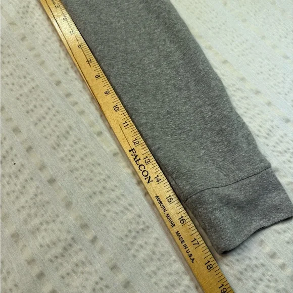 Prana Men's Heather Grey Zip Hoodie - Picture 8 of 9